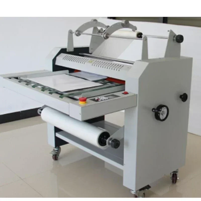 A3 Fully Automatic Cold Laminator; Automatic Rewinding Thermal Laminator; Upgraded Heavy-Duty Hydraulic Laminator