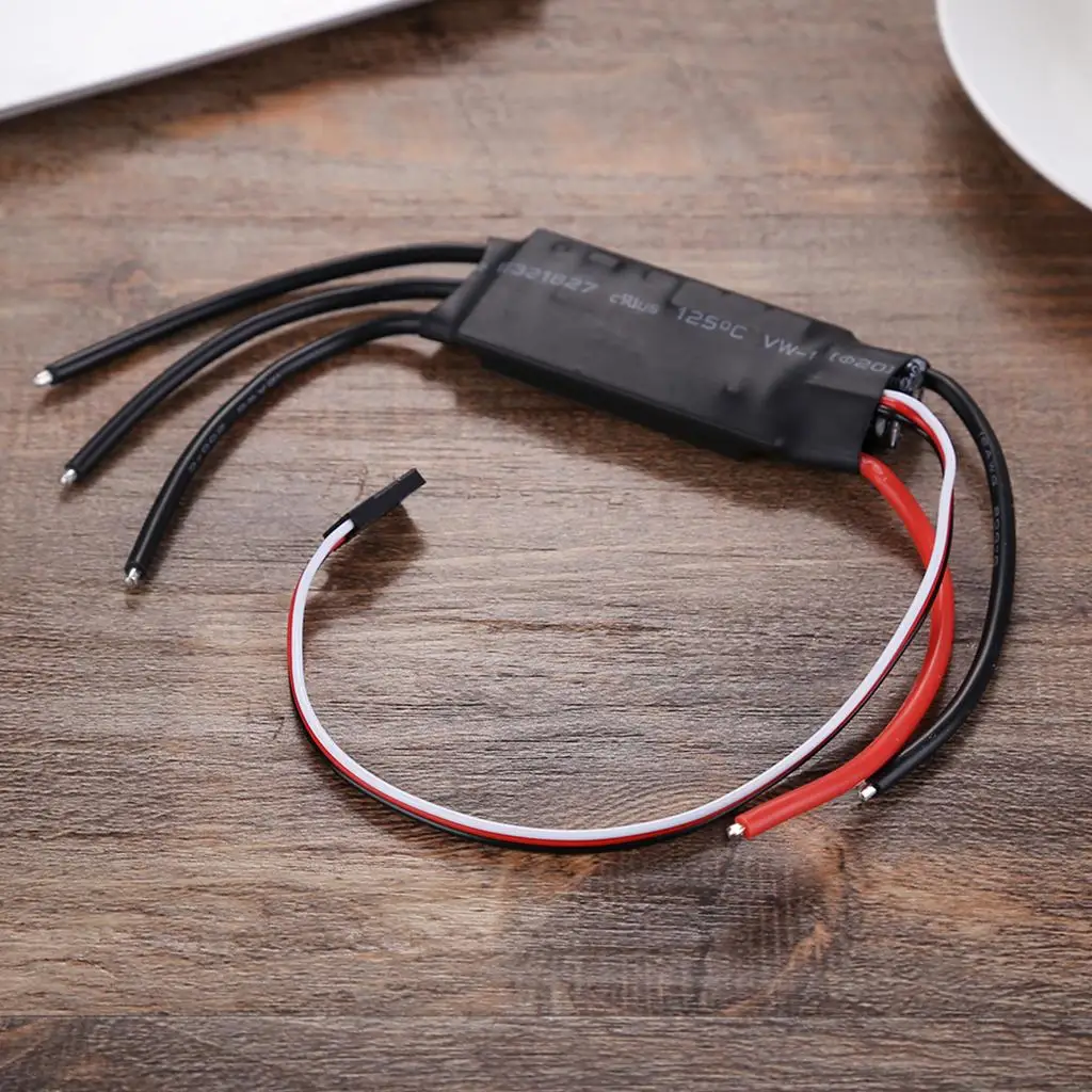 

High-Speed Brushless ESC Controller for Helicopter and Quadcopter Models