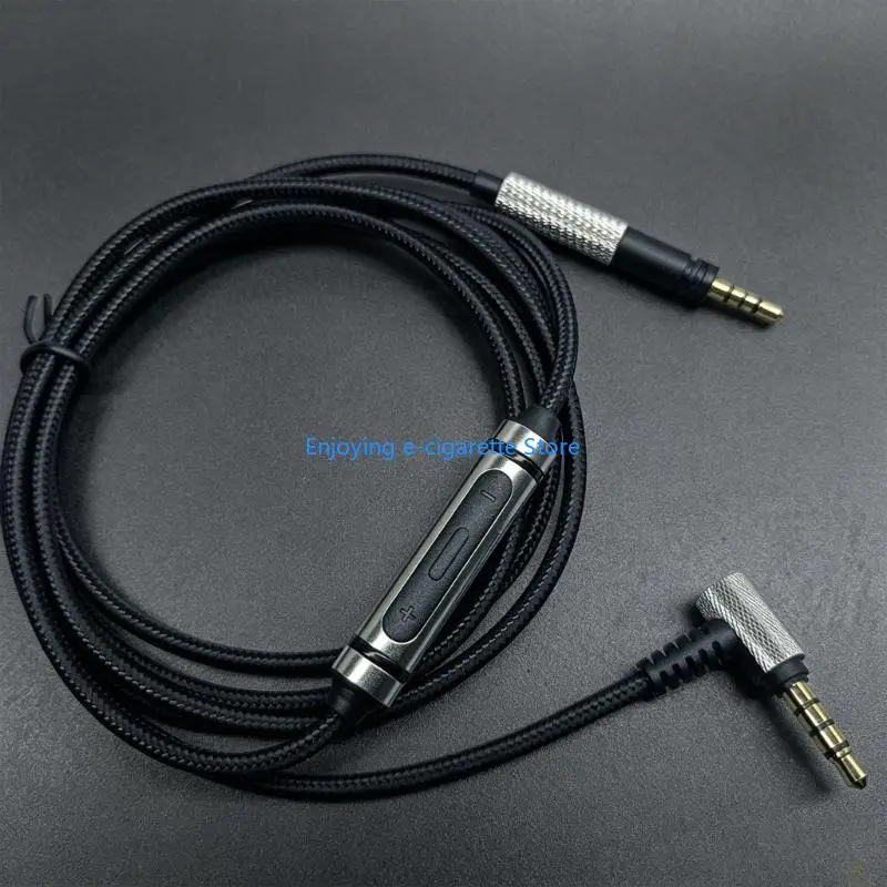Verstärktes geflochtenes Hilfskabeldesign für M2OE-Headsets 1,5 Meter/59,06 Zoll Y4QF – Detail 4