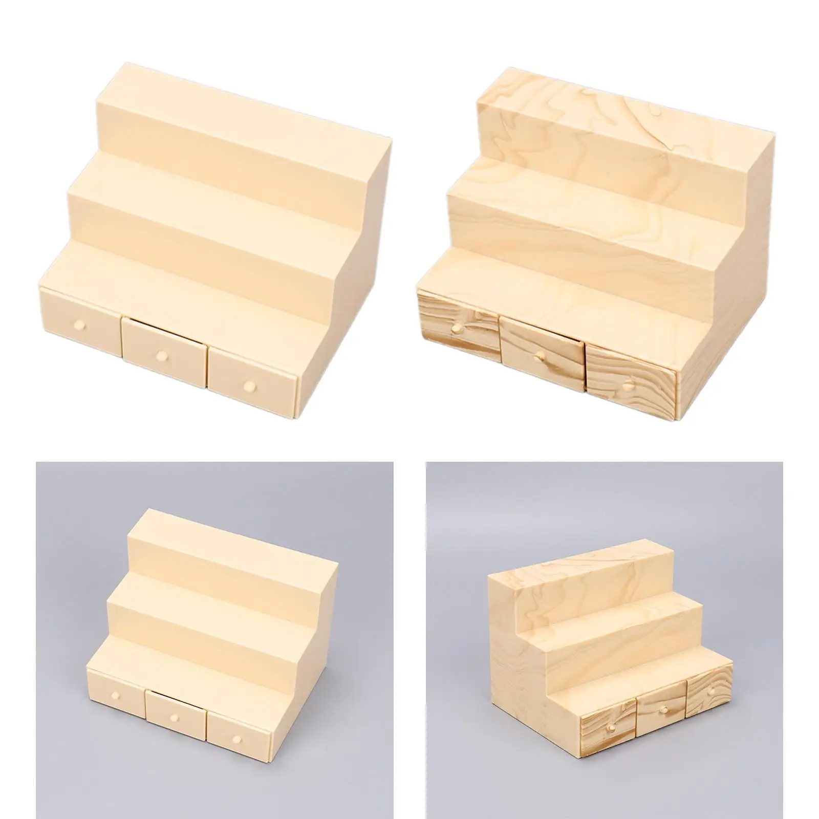 1/12 Scale Miniature Shelf Pretend Play Playhouse Storage Toy Dollhouse Model Simulation Furniture Toy Mini Shelf Miniature Rack