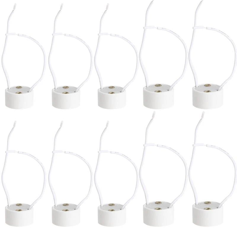 GU10 PORTE LED LED HALOGER LAMDER BASE CONNECTEUR FIL Céramique Meilleur vente