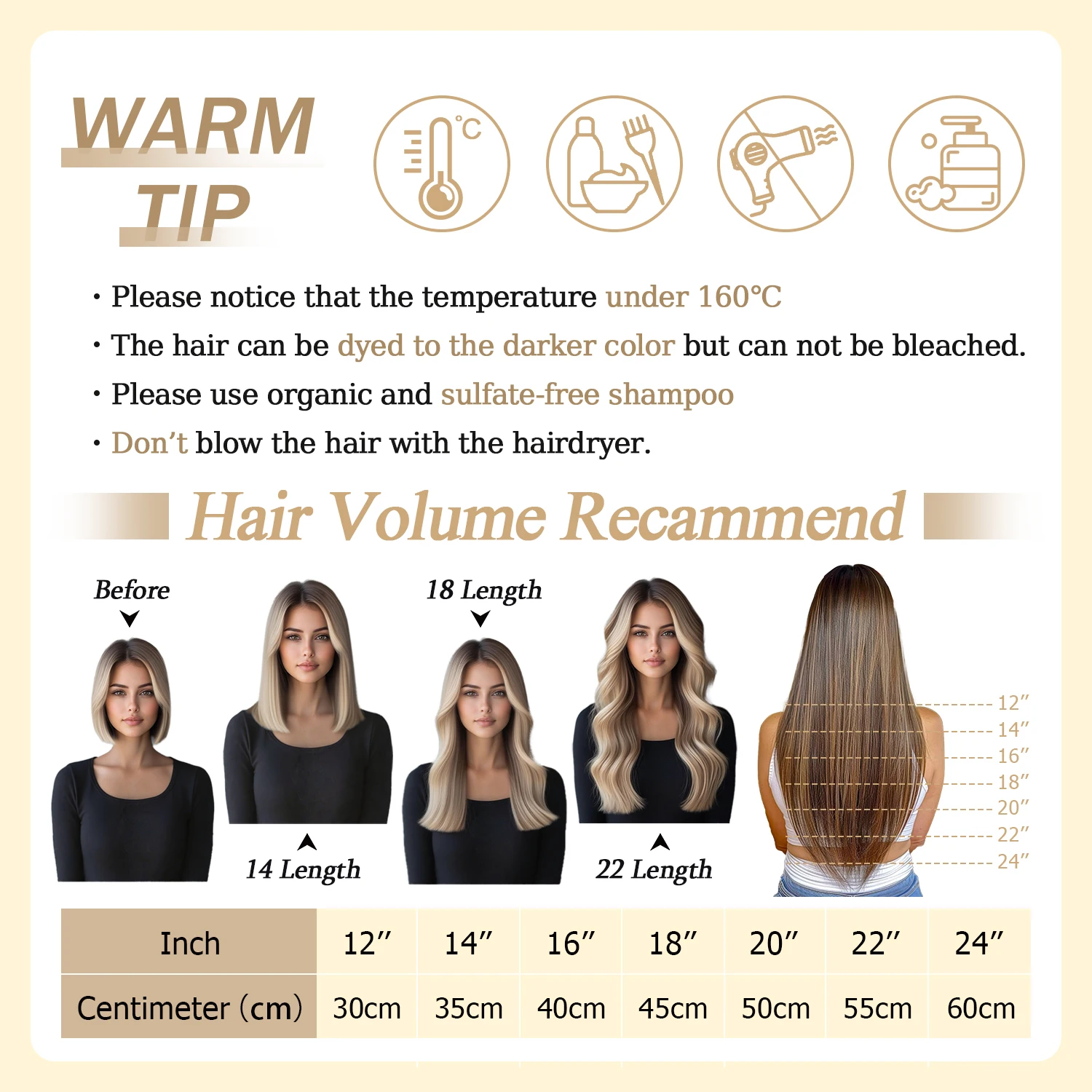 オンブレカラー I チップストレート人毛エクステンションケラチンヘアホットプレボンドマイクロビーズヘア女性用 12-20 インチ 50 個/パック