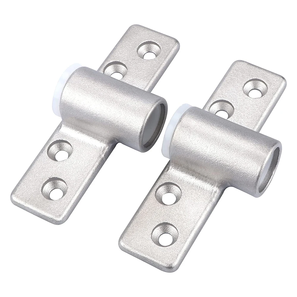 Boat Stainless Steel Oarlock Socket Side Mount Line Rowlock Marine Hardware Parts Accessories