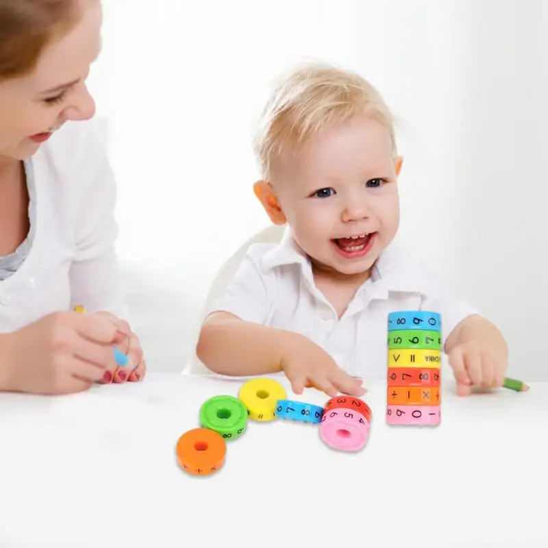 Magnetische Rekenkunde Leren Speelgoed Montessori Tellen Spel Voorschoolse Leren Educatieve Magnetische Wiskunde Speelgoed Blokken Games Voor Kinderen