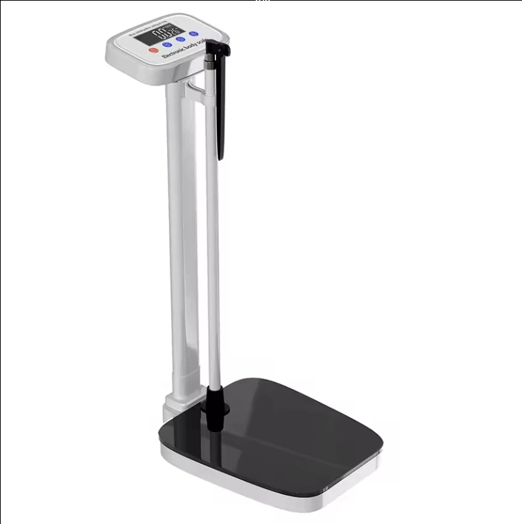 200kg Medical electronic type height measuring stand digital weighing scale