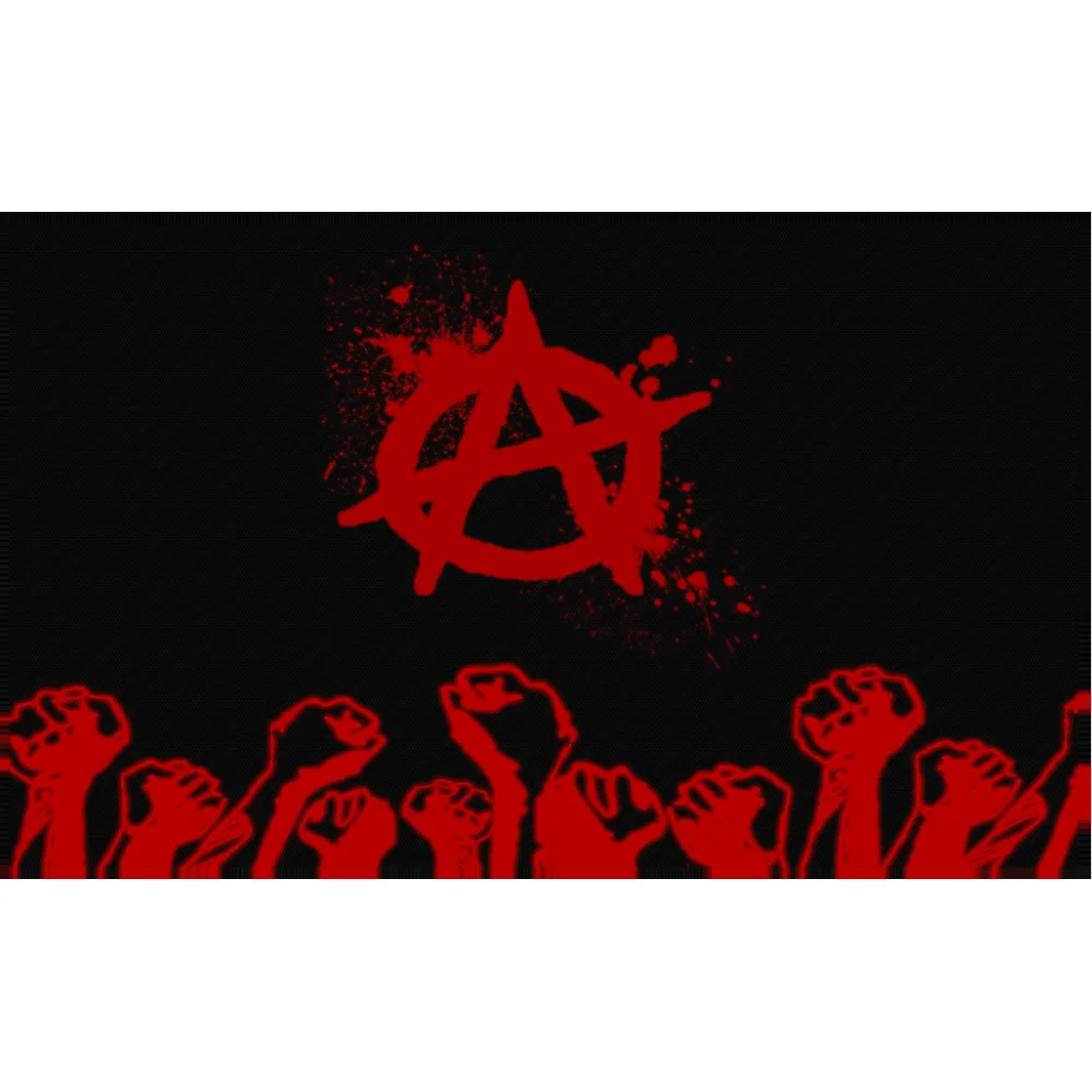 CUSTOM Anarchy BANNER FOR 150x90cm New FIST Flag