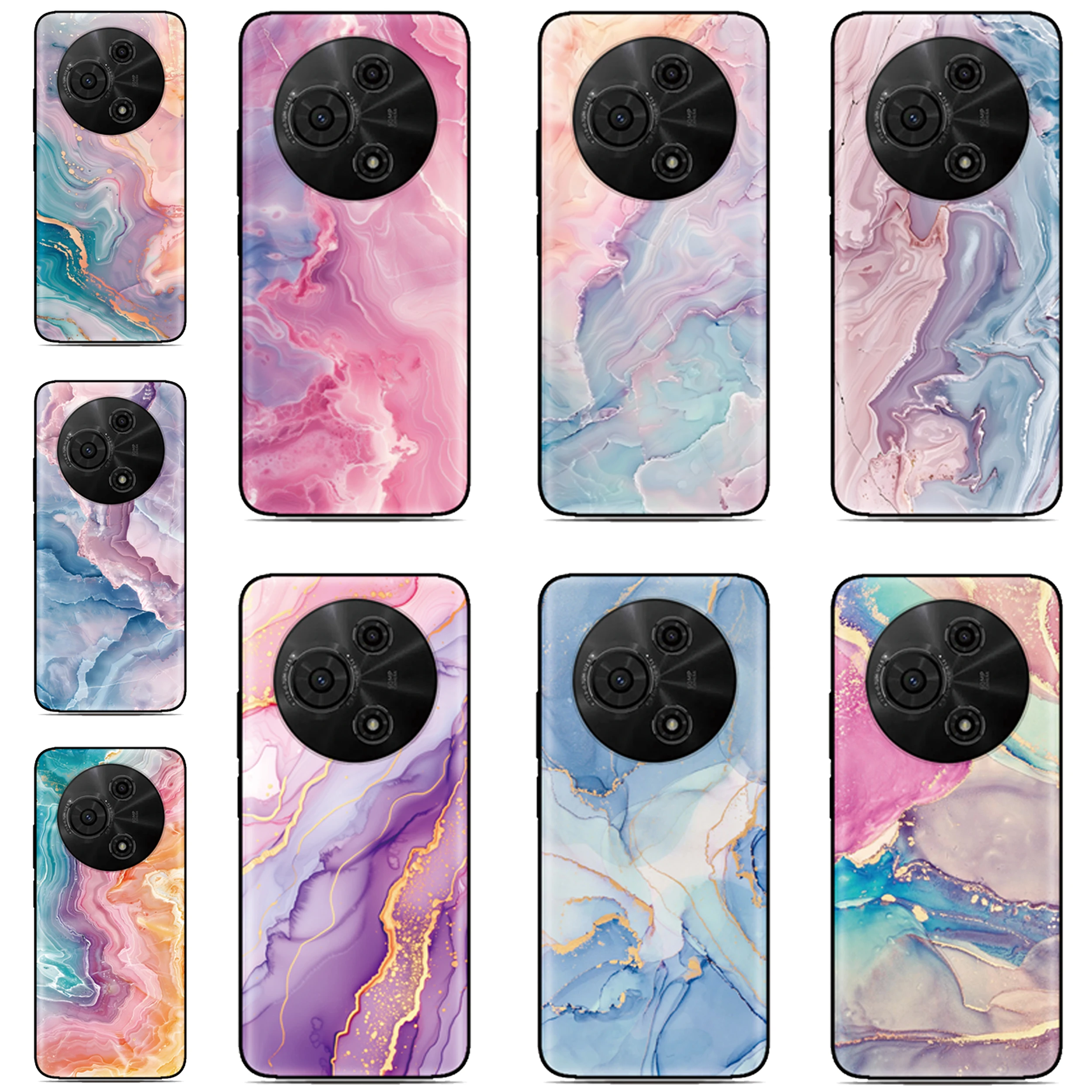 بسيط الرخام الغطاء الخلفي ل Oukitel C61 C62 C65 C68 C69 C57s C57 C58 C59 Pro C1 Plus P1 C2 C3 C53 C51 C50 C36 C35 جراب هاتف #1