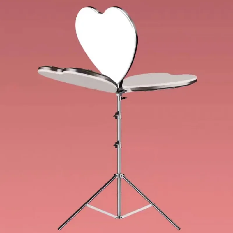 New full screen love filling light three-color temperature multi-gear adjustment heart-shaped filling light