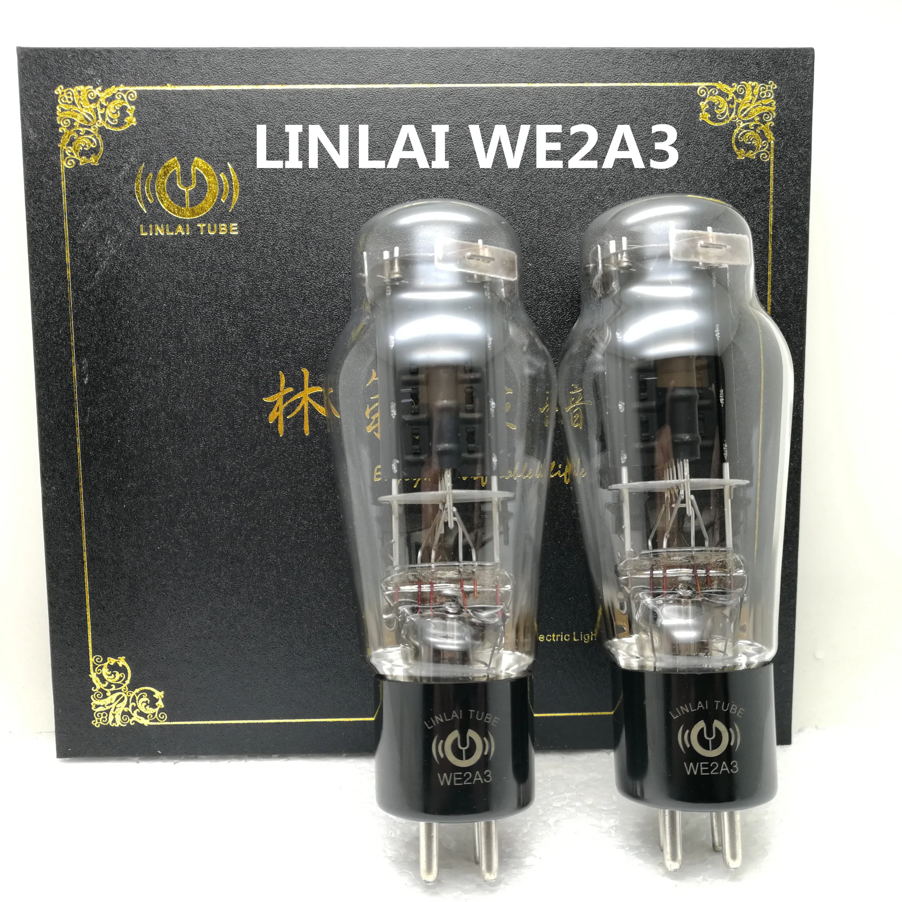 LINLAI-West Electric Tube 2A3, gravé au nom de RCA Single Screen, Test Pairing Original