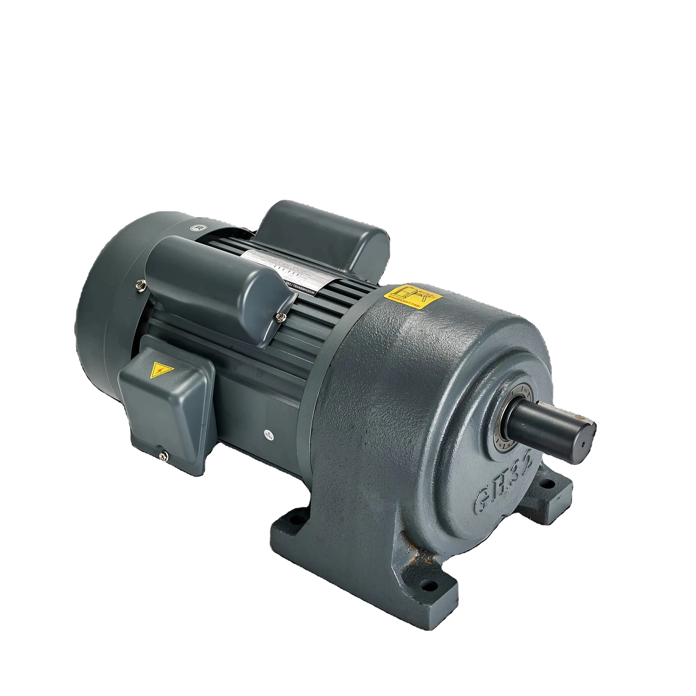 Taili 1.1kw 1.5kw 2.2kw 3kw Small AC Motors  110V 220V 380V with 28mm 32mm 40mm 50mm Shaft Horizontal Vertical AC gear motor