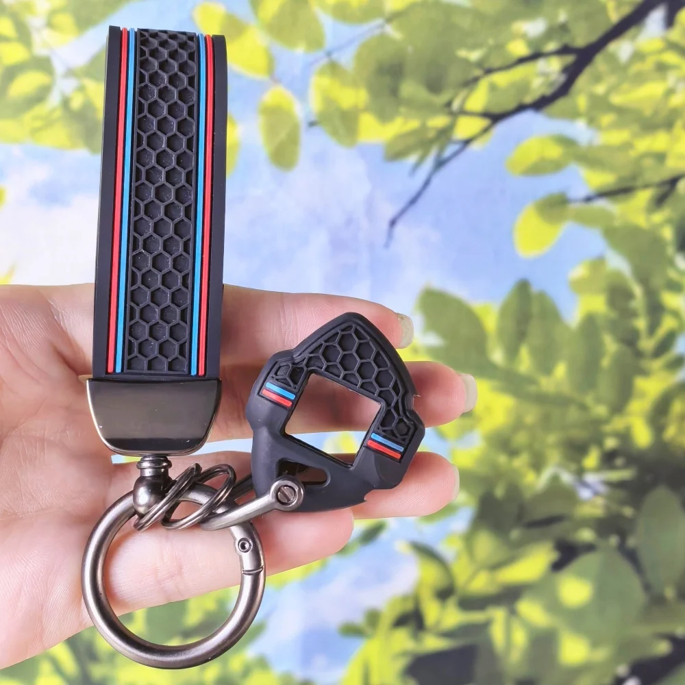 Textured Honeycomb Key Protector Shell With Keychain For Suzuki GSX-S750 GSX-S1000 GSX-S1000GT GSXS750 GSXS1000