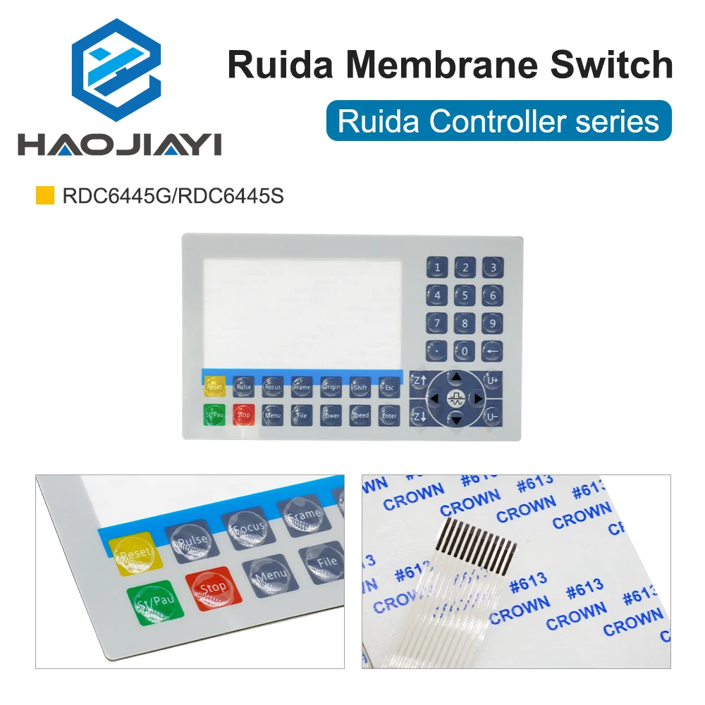Sakelar Membran Ruida untuk RDLC320-A RDC6332G RDC6332M RDC6442S RDC6442G Masker Keyboard Film Kunci
