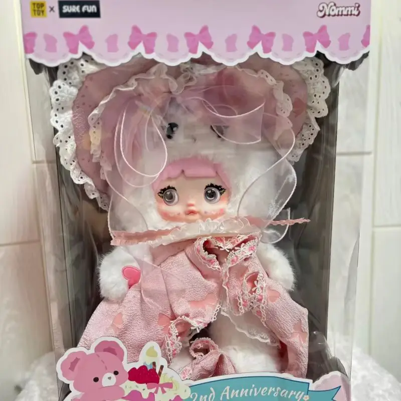 

Новая коллекционная виниловая фигурка Nommi-2nd Anniversary 400% с виниловым лицом, плюшевая игрушка на подвесной карточке, милый трендовый подарок