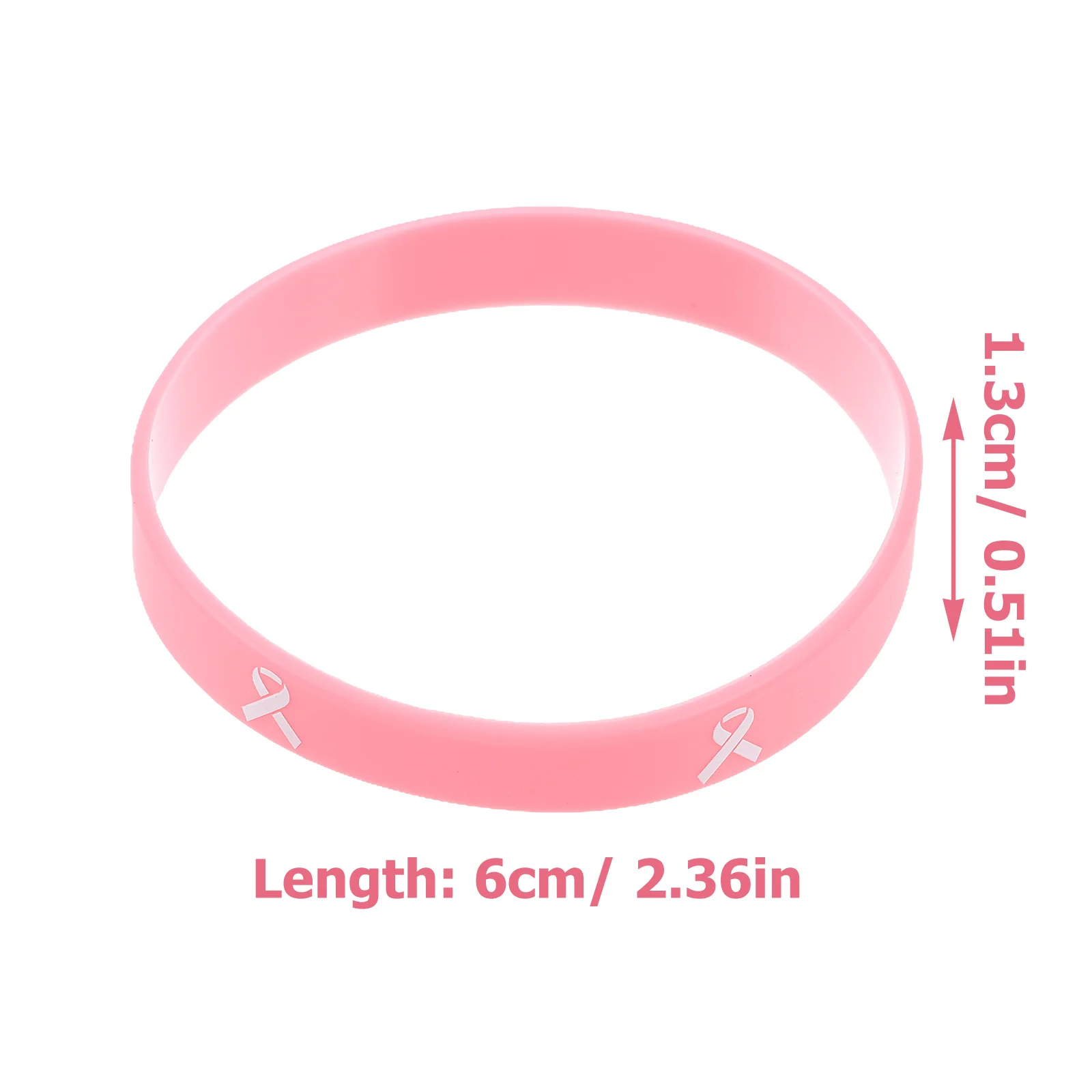 20 Pcs Cancer Bracelet Motivational Wristbands Awareness Courage Bracelets Bulk