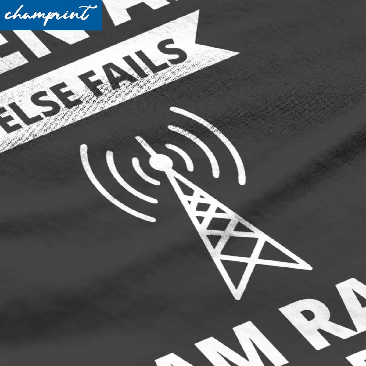 Amateur Ham Radio Operator Humor Gift Men\'s T Shirt Funny Tee Shirt Short Sleeve Round Collar T-Shirts Cotton Plus Size Clothes