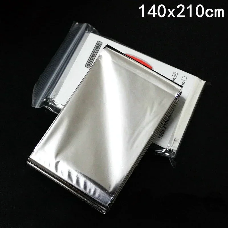 저체온증 구조용 응급 처치 키트, 야외 비상용 보온 담요, 따뜻하게 유지하고 건조하게 유지하며 생존, 부시크래프트에 유용