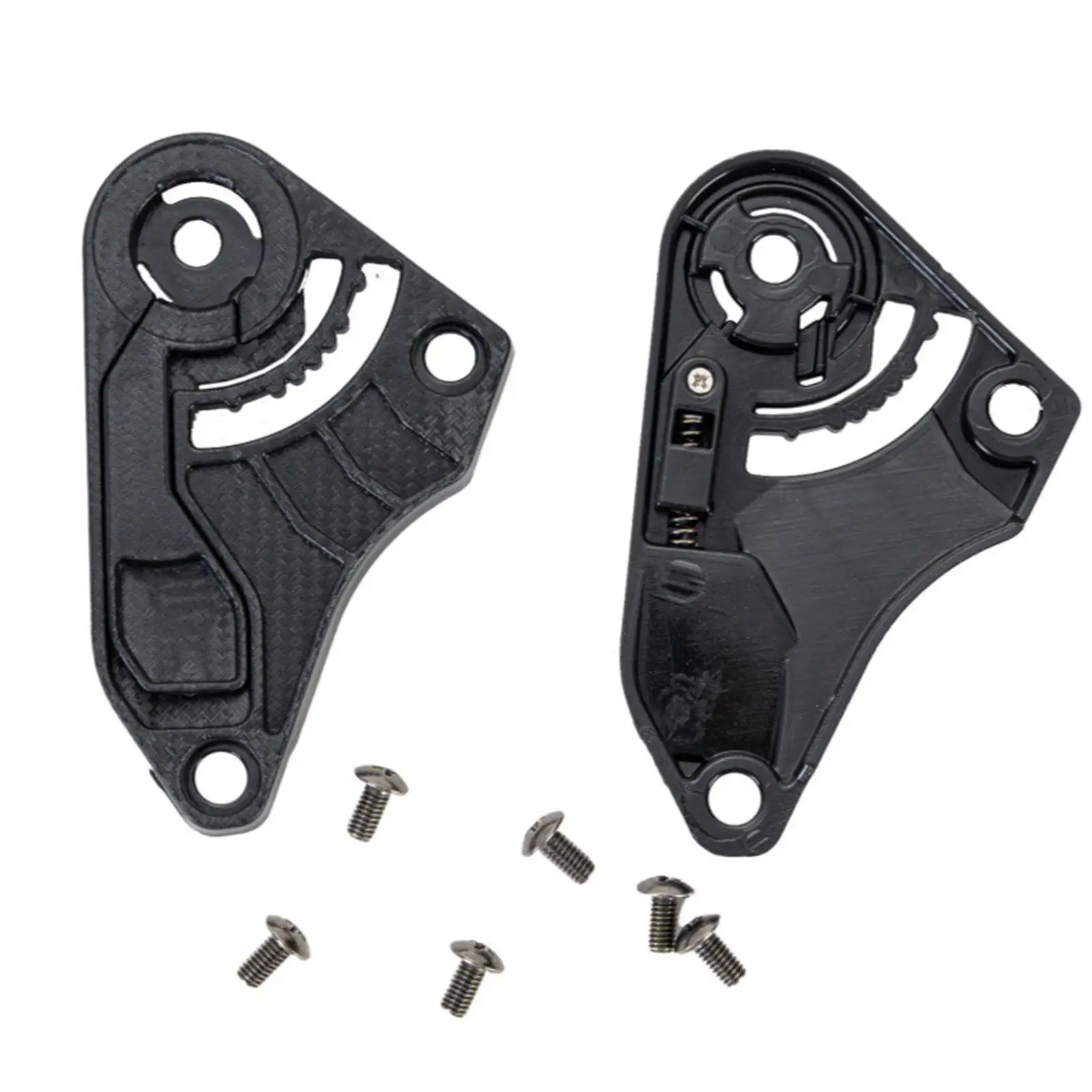 

2x Helmet Shield Base Professional Repair Parts for Kyt TT Course