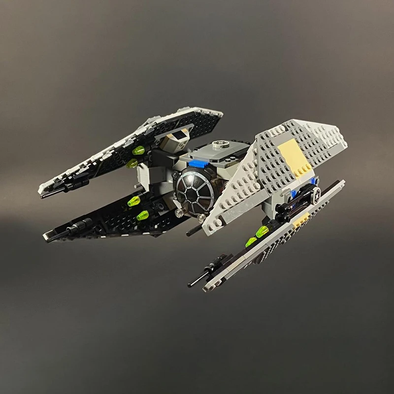 

270 шт. Moc знаменитый фильм и телевизор TIE Мстители модель космического корабля DIY сборка строительные блоки игрушки детский подарок на день рождения