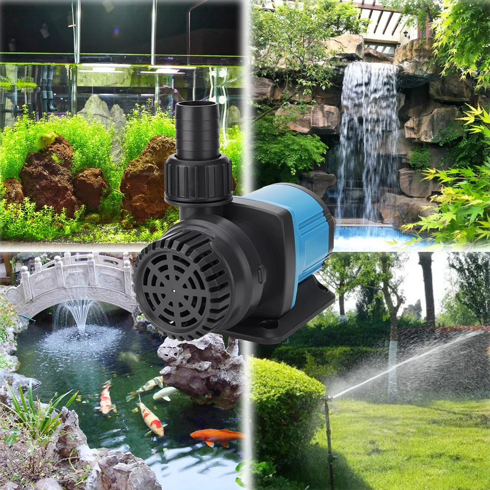 Fish Pond Submersible Pump Frequency Conversion Adjustable Large Flow Silent Water Pump For Fish Pond High-Power Water Pump