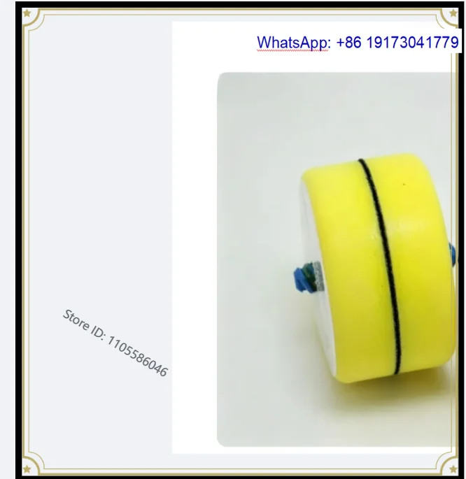 Original 14736U yellow 3-inch tray 7403 pneumatic polishing machine sponge wool ball adhesive disc