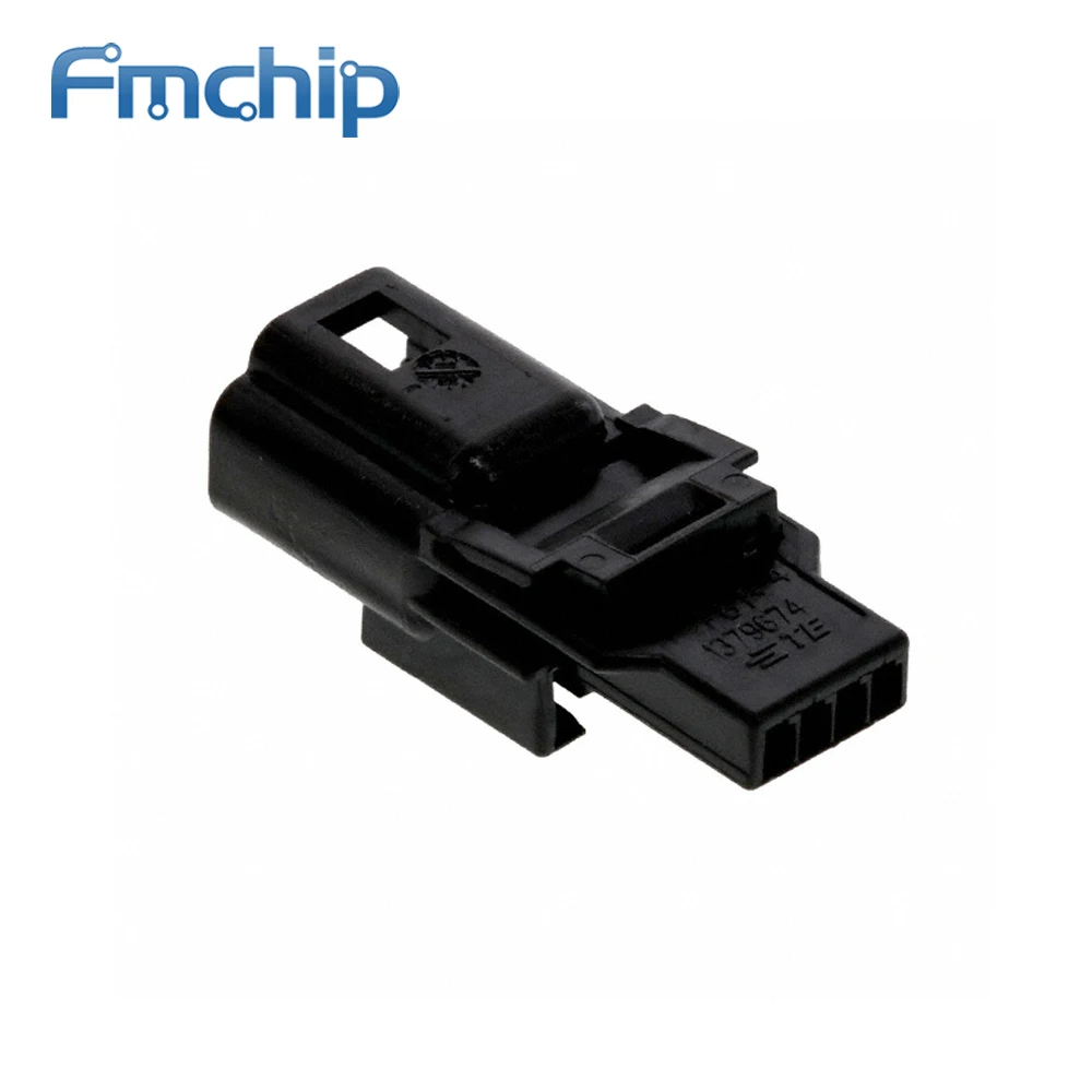 FMchip 1379674-1 4Pin Automotive Connectors 1379674-2 CONN PLUG HSG 4POS 2.20MM BLK For 1379658-1