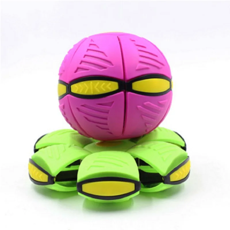 Outdoor Toy Fly Ball Beach Garden Game Throw Disc Ball Toy Kid Fancy Soft Novelty Toy multiple colour Flat Throw Disc Ball