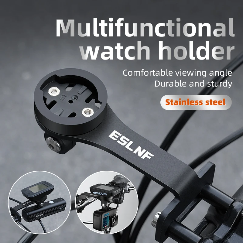Держатель для велосипедного компьютера, крепление на руль велосипеда из нержавеющей стали для Igpsport Garmin Bryton, многофункциональный держатель для велосипедного компьютера