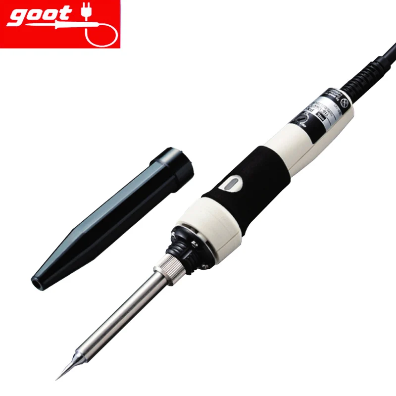 Japan GOOT PX-201 Electric Soldering Iron Output Temperature 250-450 Degrees Celsius Adjuster Input Voltage 220V Ceramic Heater