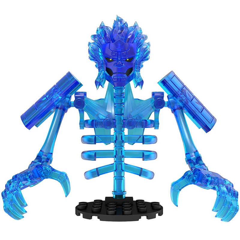 Anime-Actionfiguren-Bausteine-Set – Ninja Susanoo Bone Modellbausatz, 3D-Montagespielzeug für die Sammlung von Kindern und Erwachsenen, Halloween-Geschenk – Detail 12