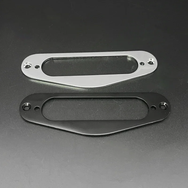 5Pcs 100x32.5MM Pickup Ring for ST Single Coil Pickup Metal Pickup Frame Inner-71x18mm Flat Ring Black/Gold/Silver