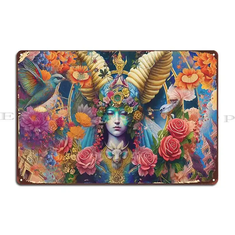 Aries Metal Sign Cl… - image