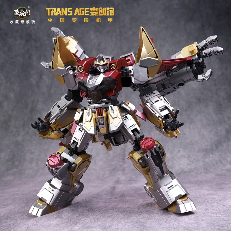 Em estoque cangtoys trans idade brontosolild CT-LONGYAN 04 liga transformação figura de ação coleção modelo brinquedos presente aniversário