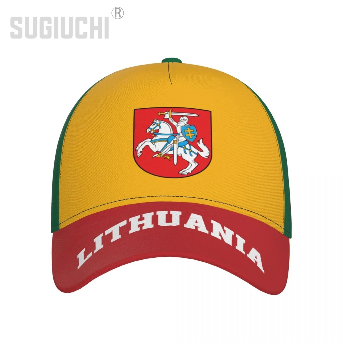 Unisex Lithuania Flag Lithuanian Adult Baseball Cap Patriotic Hat for Baseball Soccer Fans Men Women