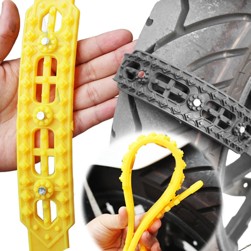 Anti-skid Chains Car Winter Tire Wheels Multipurpose Snow Chains Snow Tire Wheel Tyre Cable Belt Winter Outdoor Emergency Chain