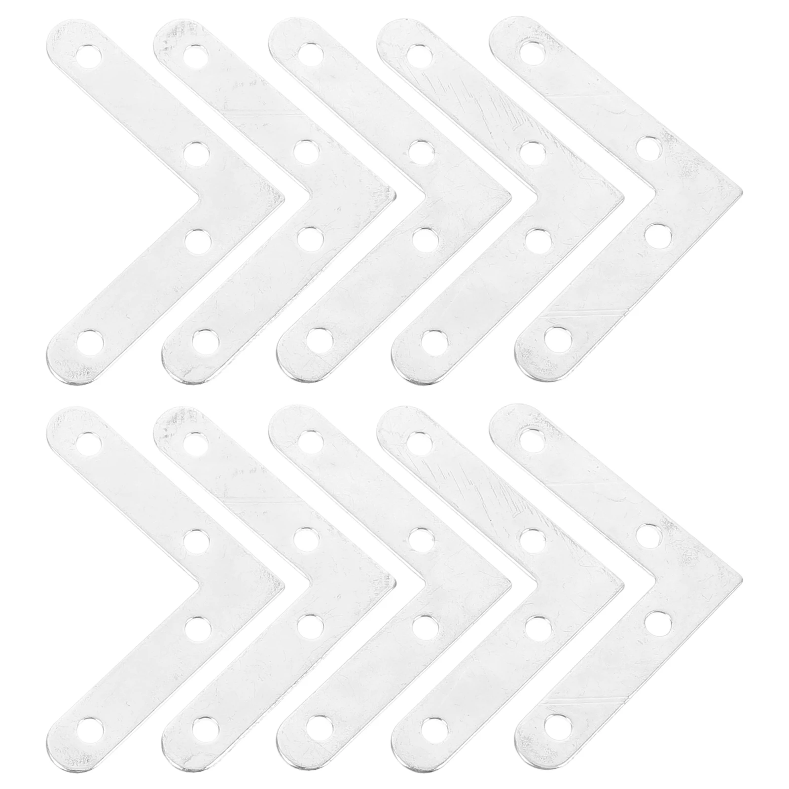 

10pcs Replacement Insect Screen Corner Screen Profiles Iron Frame Corners Right Angle L Bracket Window Frame Corner Brackets