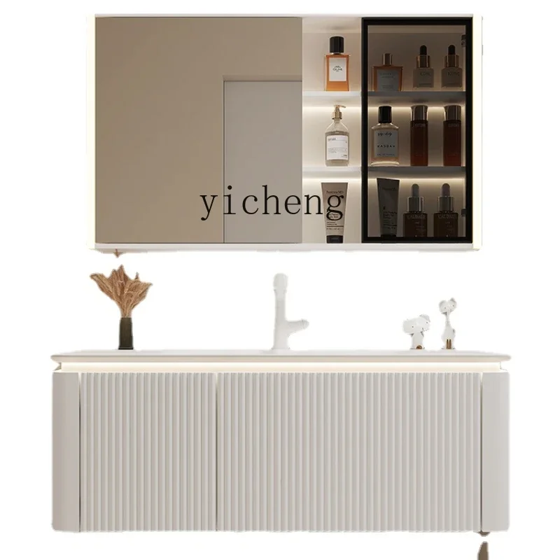 

Beauty Skin Feeling Whole Washbin Bathroom Cabinet Combination Washstand Face Washing Wash Basin Cabinet