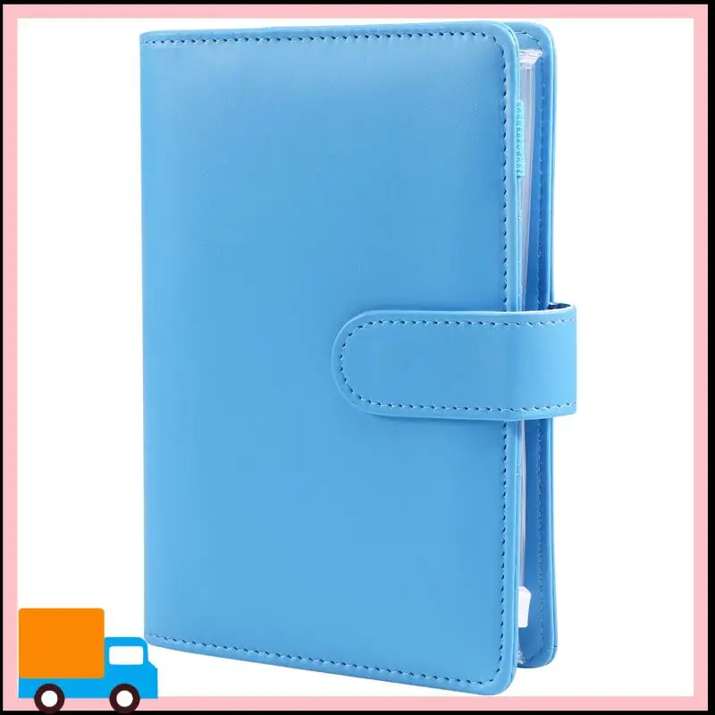 

Professional-25Pcs A6 PU Leather Budget Binder Set, Binder Cover Personal Planner Binder For Money Saving Cash Envelopes System