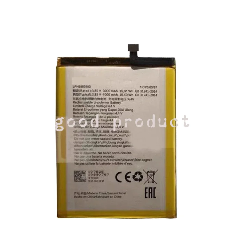 

4000mah for Hisense LPN385390d Battery Batterie Batterij Bateria.