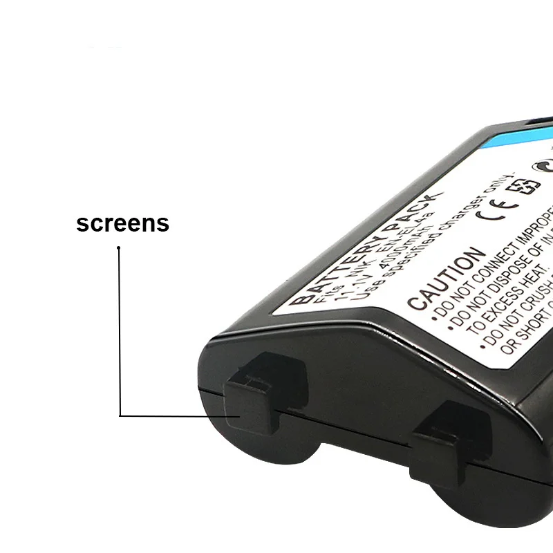 1Pcs 4000mAh EN-EL4 EL4 EN-EL4A EL4A Camera Battery for Nikon D2H D2Hs D2X D2Xs D3 D3S F6 MH-21 Batteria