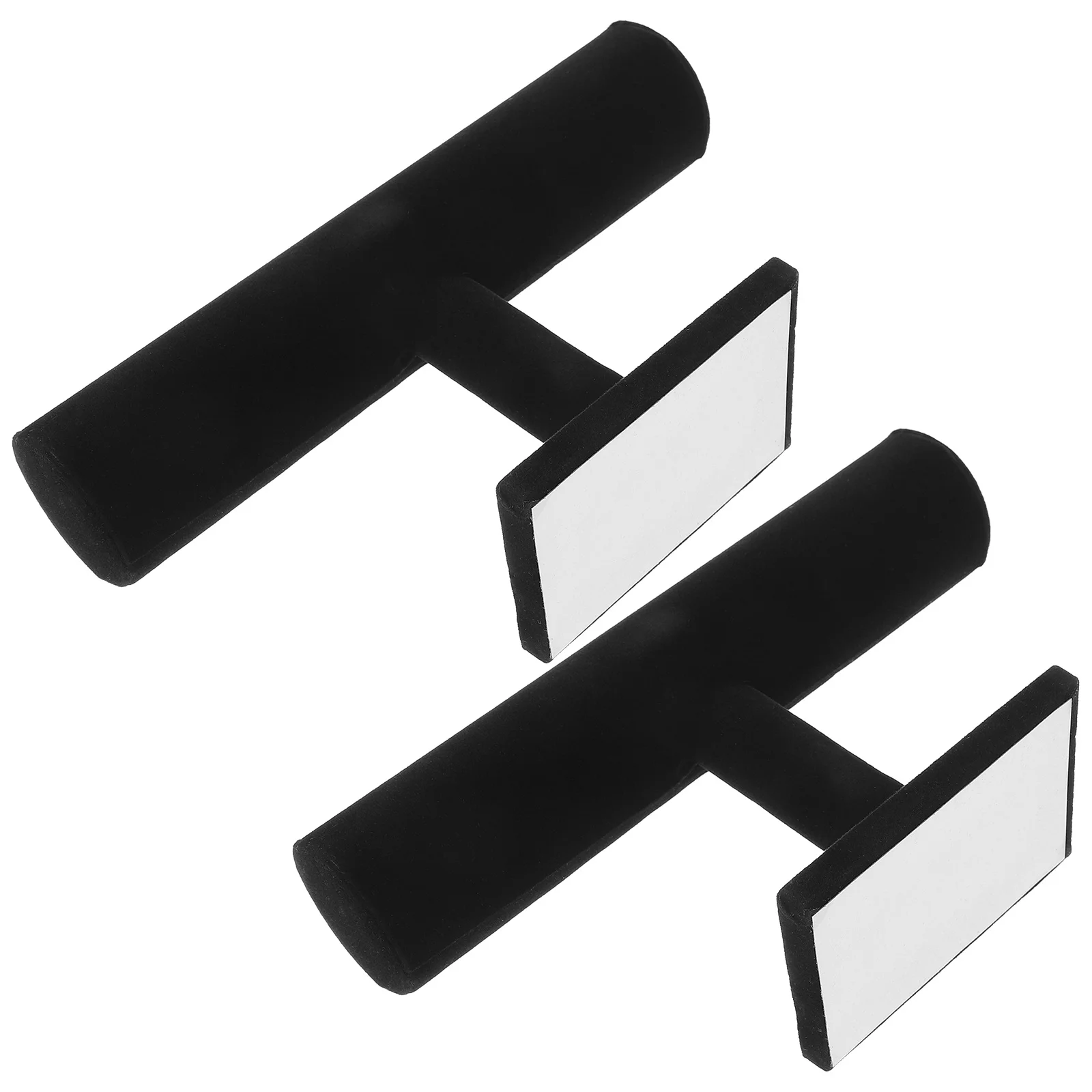 

2Pcs Bangle Display Stand Jewelry Organizer Rack Simple Color Firm Structure Innovative Design Home Decoration