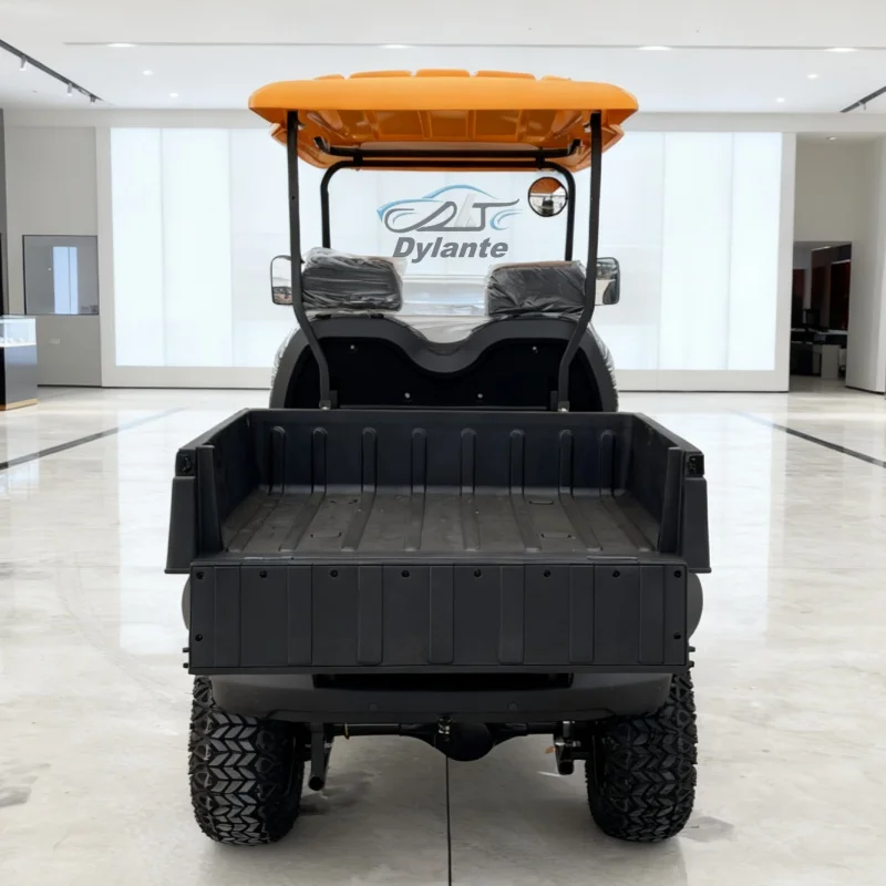 Wholesale Four-Wheel Drive Off-Road Electric Golf Carts 2-Seat Right-Hand Drive Hunting Vehicles With Cargo Box