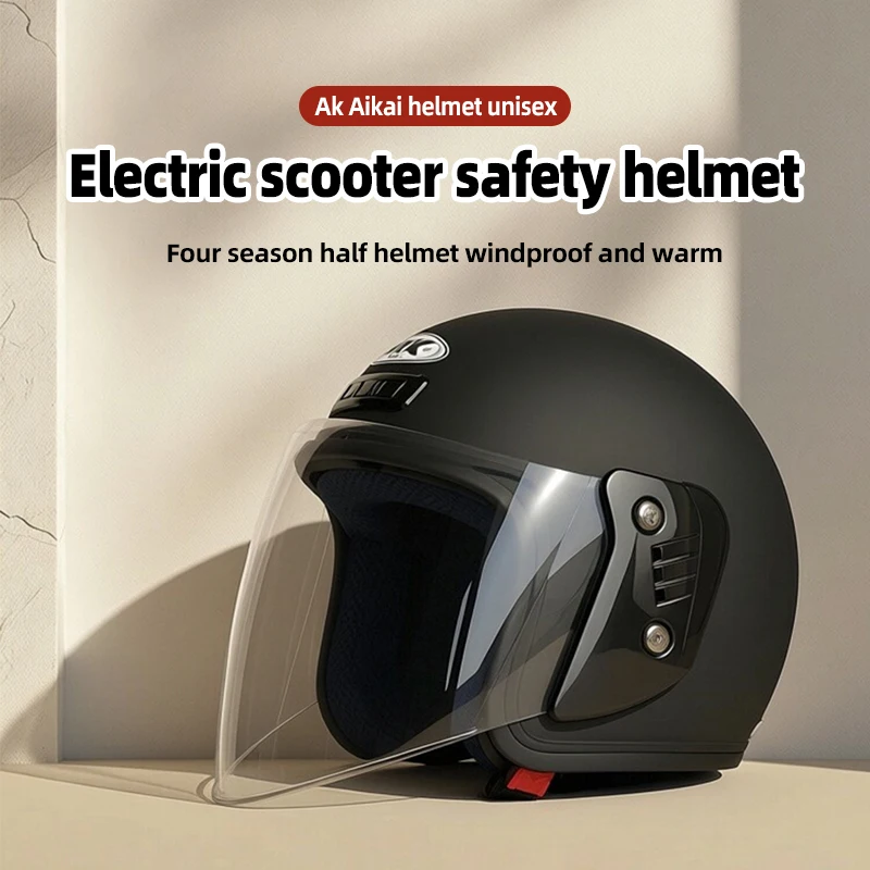 ak-aikai-702-four-season-universal-half-helmet-men's-and-women's-electric-motorcycle-helmet-windproof-and-warm-safety-helmet