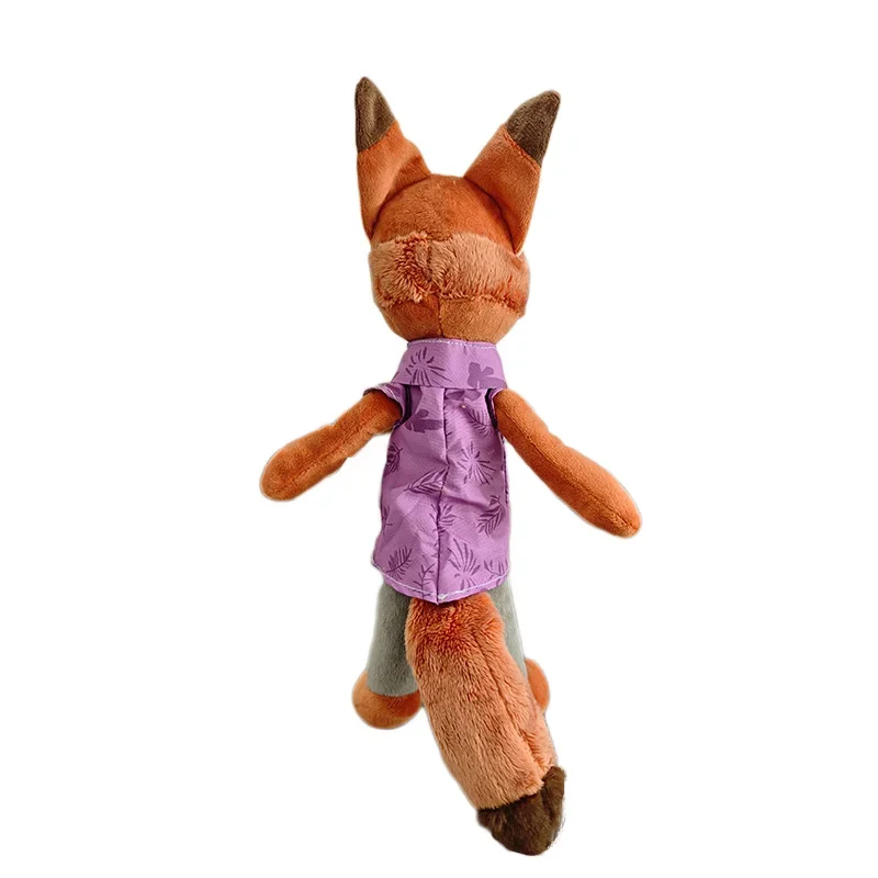 Disney Cartoon Anime Movie Zootopia Peluche Fox Nick Wilde Coniglio Judy Hopps Bambola Animali di peluche morbidi Giocattoli Regali di Natale per bambini