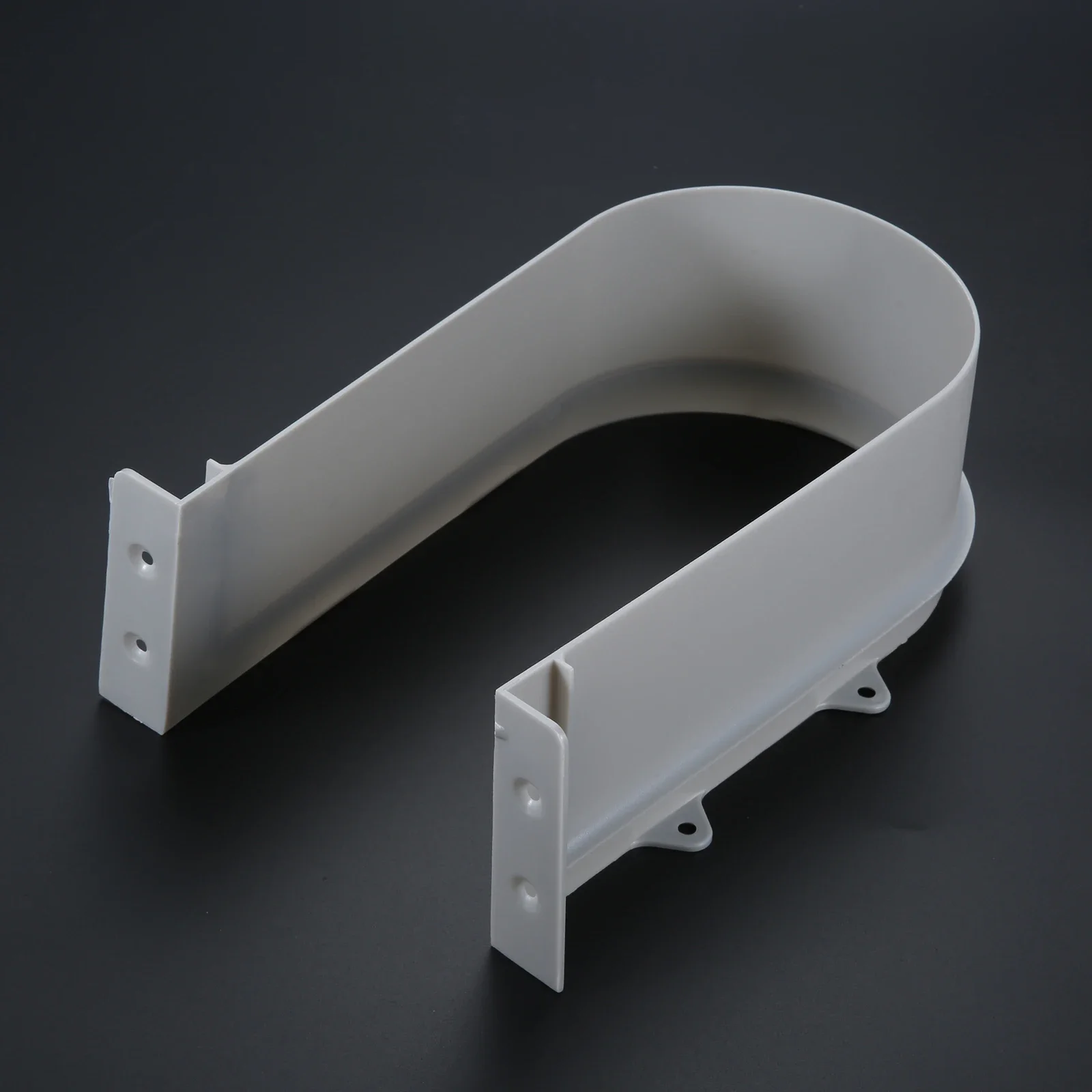 Plastic U Shape Sink Drawer Slot Cabinet Recessed Under Sink Drainage Grommet Waterproof Baffle Cutout Cover Bath Kitchen Parts