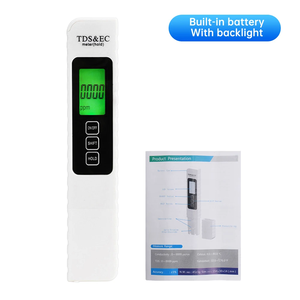 Ph Tester 0-9999Ppm…