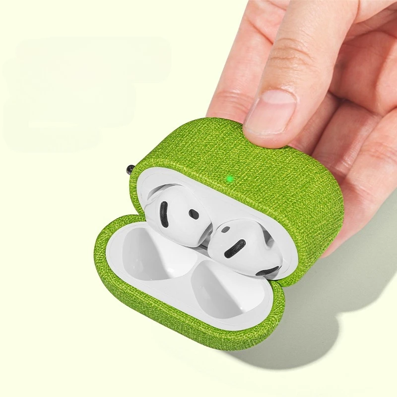 2025 New Cover For AirPods Pro 3 Case Luxury Fabric Airpods Pro3 Earphone Protector Accessories for Apple Airpods 3 Cases ﻿ view 3