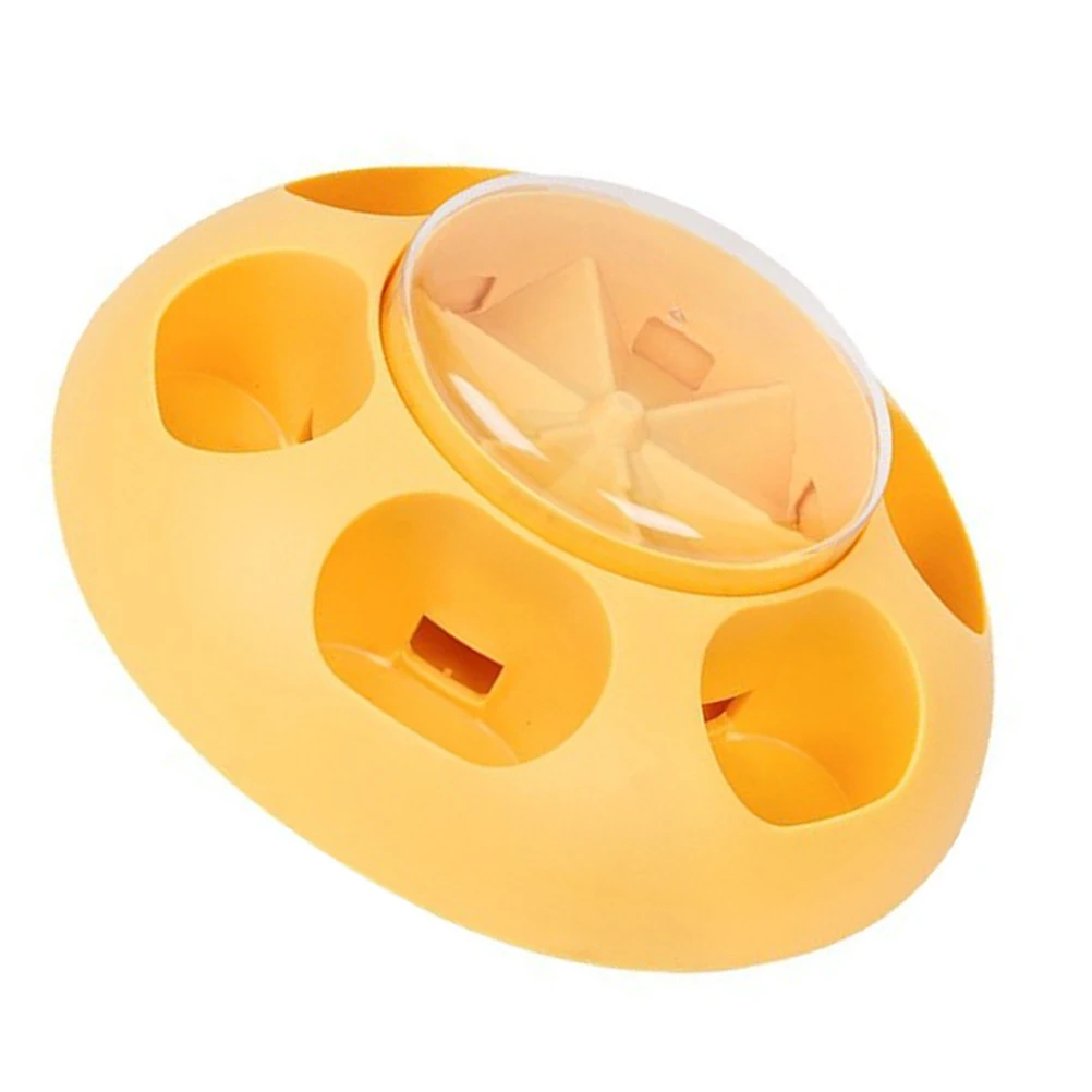 Pet Automatic Feeder Large Capacity Smart Cat Food Dispenser Dog Feeder Stable Base Easy Clean for Cats Dogs Rabbits Orange