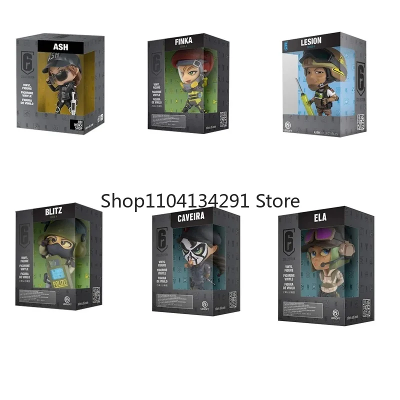 Figura de acción de 10 cm de Rainbow Six Siege, Blitz, Montagne, Bandit, Caveira, Thermite, Ash, versión Q, colección, decoración, juguetes, regalos