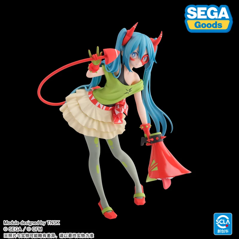 Hatsune Miku Anime Figure VOCALOID DEMON STAR Character Model Doll Toy Hatsune Miku Garage Kit Gifts