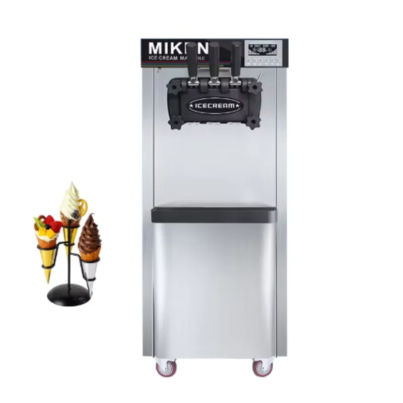 

Vertical Gelato Commercial Stainless Steel Gelato Hard Serve Ice Cream Making Machine